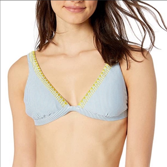 Lucky Brand Swimsuit Top NWT - Picture 1 of 3